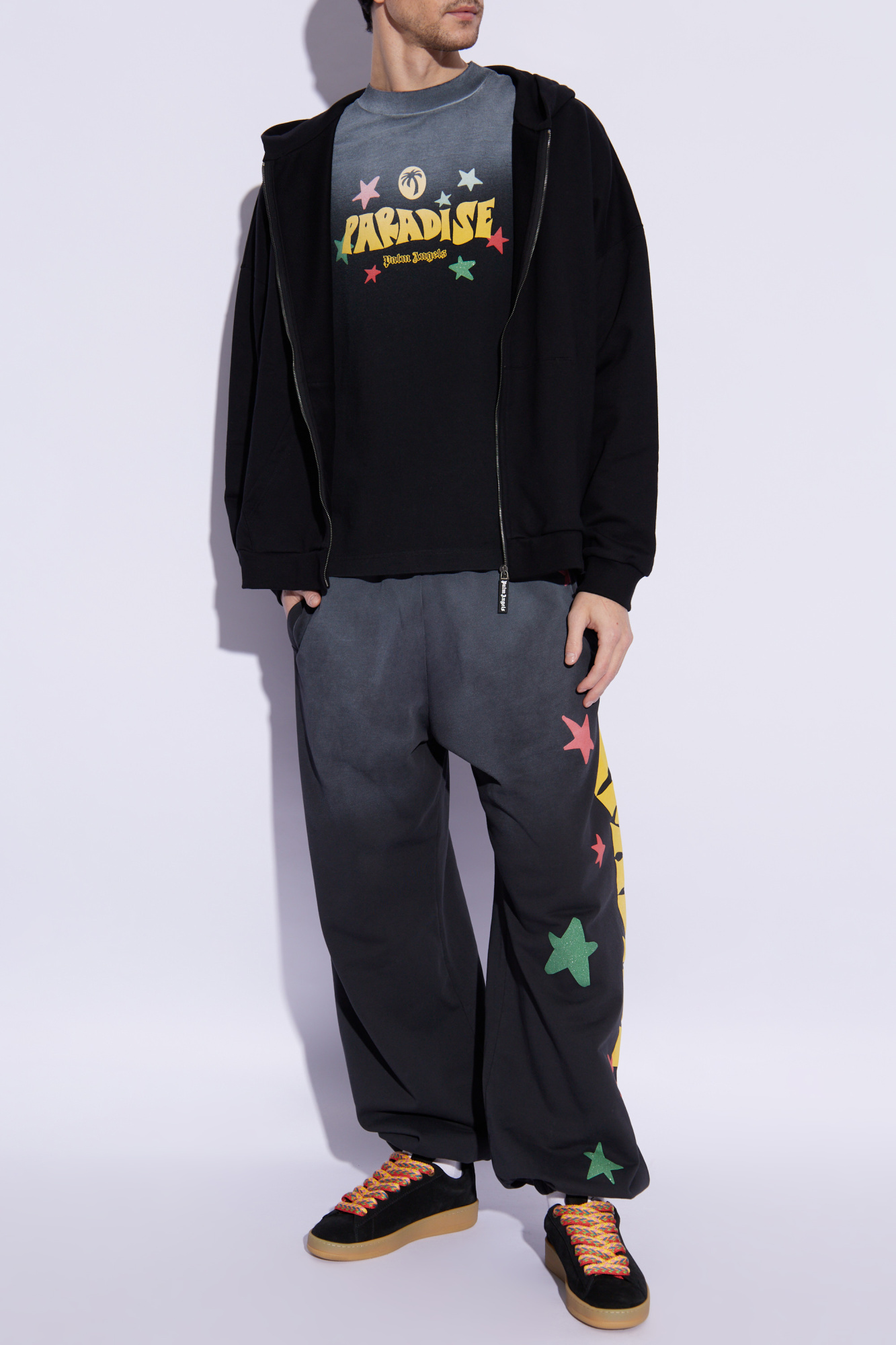 Black Hoodie Palm Angels - Vitkac Italy